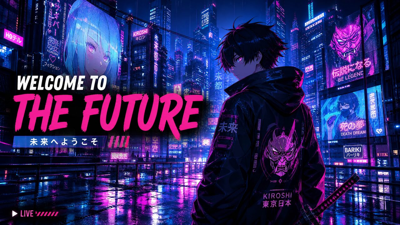 高清3D动漫-赛博朋克动漫演示